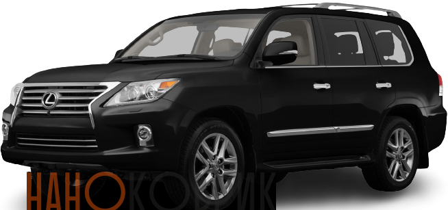 Автомобильные коврики ЭВА (EVA) для Lexus LX570 III рестайлинг (J200 7 мест) 2012-2015 