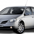 Автомобильные коврики ЭВА (EVA) для Nissan Primera III правый руль лифтбек (P12) 2001-2005 