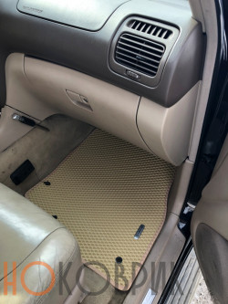 Автомобильные коврики ЭВА (EVA) для Lexus LX470 II (J100 7 мест) 1998-2007 