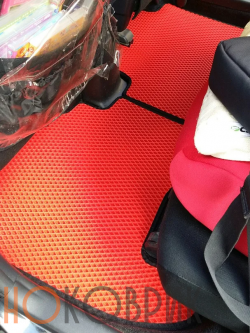 Автомобильные коврики ЭВА (EVA) для Toyota Ractis I правый руль (P100) 2005-2010 