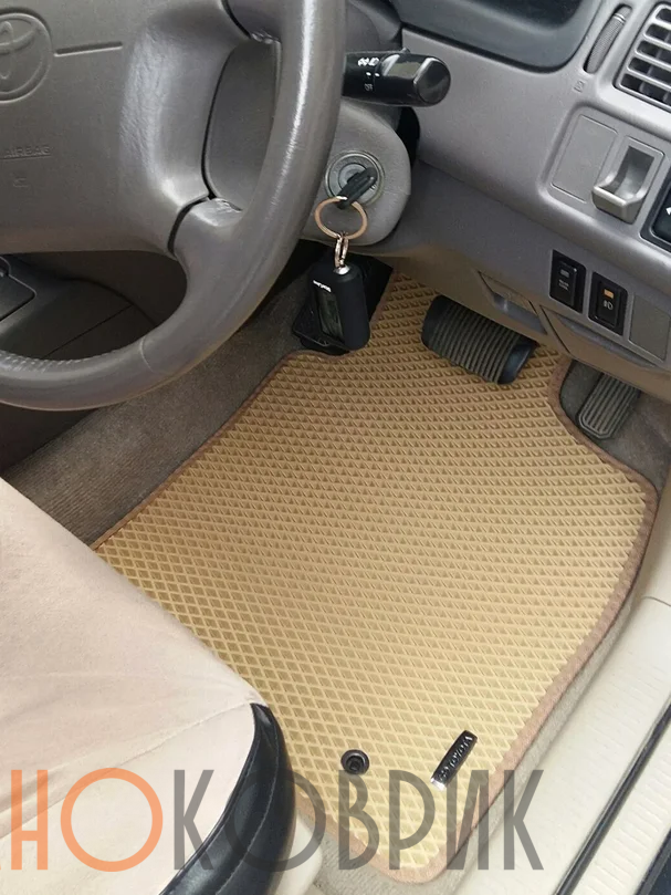 Автомобильные коврики ЭВА (EVA) для Toyota Gaia I правый руль (XM10 7 мест) 1998-2004 1 