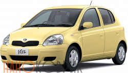 Автомобильные коврики ЭВА (EVA) для Toyota Vitz I правый руль (XP10 5дв 4WD) 1999-2005 