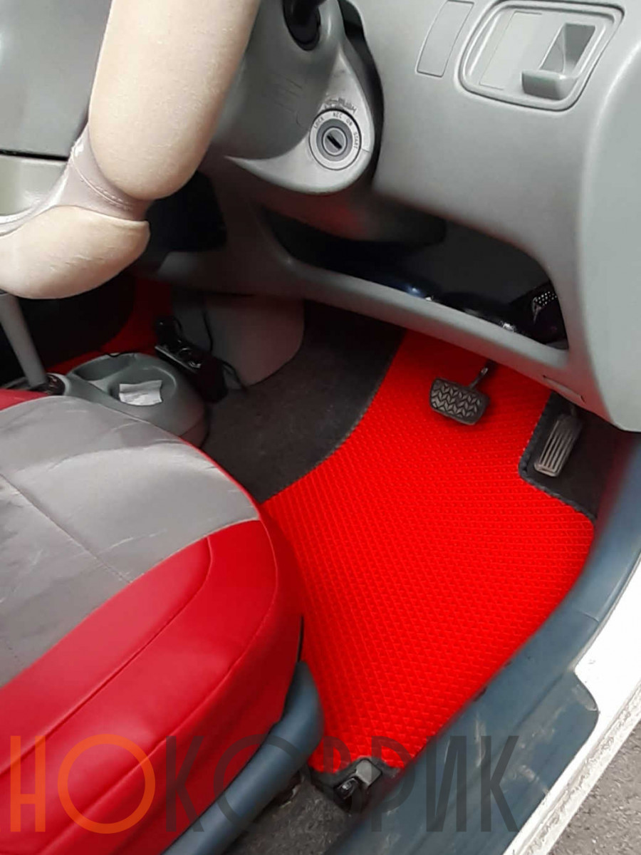 Автомобильные коврики ЭВА (EVA) для Toyota Vitz I правый руль (XP10 5дв 4WD) 1999-2005 