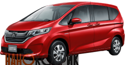 Автомобильные коврики ЭВА (EVA) для Honda Freed II правый руль (6 мест) (гибрид) 2016- 