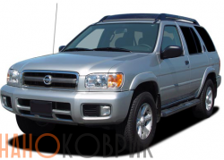Автомобильные коврики ЭВА (EVA) для Nissan Pathfinder II (R50 5 мест) 1996-2004 