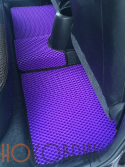 Автомобильные коврики ЭВА (EVA) для Nissan Note I правый руль (E11 2WD) 2005-2012 