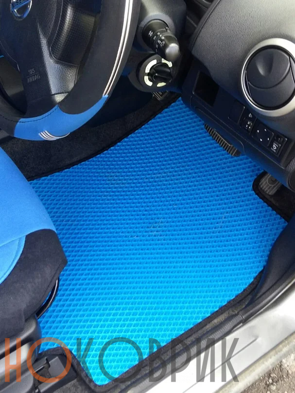 Автомобильные коврики ЭВА (EVA) для Nissan Note I правый руль (E11 2WD) 2005-2012 