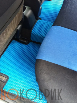 Автомобильные коврики ЭВА (EVA) для Nissan Note I правый руль (E11 2WD) 2005-2012 