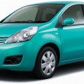 Автомобильные коврики ЭВА (EVA) для Nissan Note I правый руль (E11 2WD) 2005-2012 