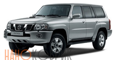 Автомобильные коврики ЭВА (EVA) для Nissan Patrol V 5дв (Y61 5 мест) 1997-2004 