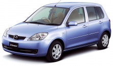 Mazda Demio II правый руль рестайлинг (DY) 2005-2007
