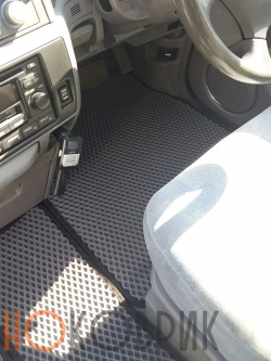 Автомобильные коврики ЭВА (EVA) для Nissan Presage I правый руль (U30 7 мест) 1998-2003 