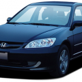 Автомобильные коврики ЭВА (EVA) для Honda Civic VII седан (ES, 2WD) 2000-2005 