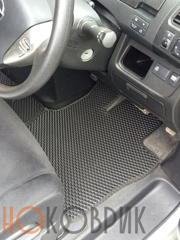Автомобильные коврики ЭВА (EVA) для Nissan Serena III правый руль (C25) 2005-2010 