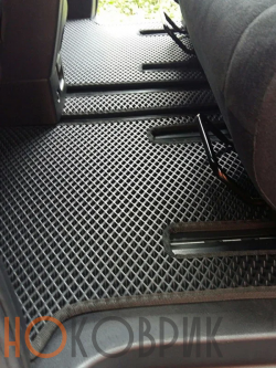 Автомобильные коврики ЭВА (EVA) для Nissan Serena III правый руль (C25) 2005-2010 