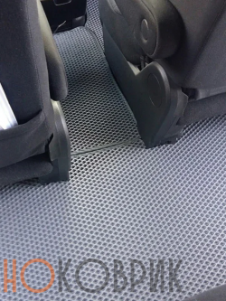 Автомобильные коврики ЭВА (EVA) для Nissan Serena III правый руль (C25) 2005-2010 