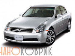 Автомобильные коврики ЭВА (EVA) для Nissan Skyline XI правый руль седан (V35) 2001-2007 