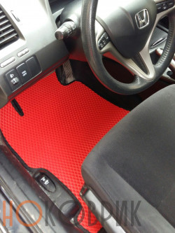 Автомобильные коврики ЭВА (EVA) для Honda Civic VIII (4D седан) 2006-2012 