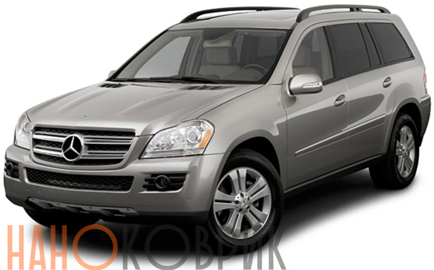 Автомобильные коврики ЭВА (EVA) для Mercedes-Benz GL I (X164 5 мест) 2006-2012 