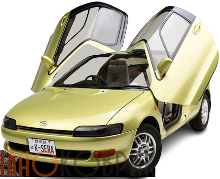 Автомобильные коврики ЭВА (EVA) для Toyota Sera правый руль (XY10 купе) 1990-1994 
