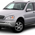 Автомобильные коврики ЭВА (EVA) для Mercedes-Benz M I (W163) 1997-2005 