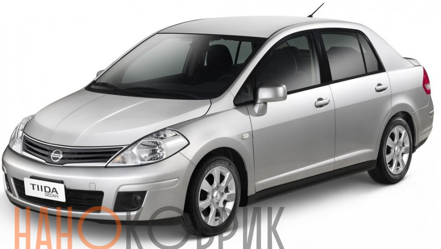 Автомобильные коврики ЭВА (EVA) для Nissan Tiida I седан (C11) 2004-2014 