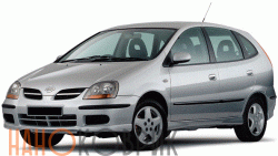 Автомобильные коврики ЭВА (EVA) для Nissan Tino I правый руль (V10) 1998-2000 
