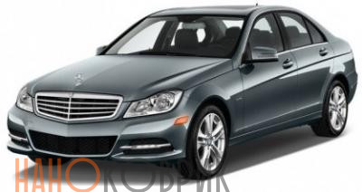 Автомобильные коврики ЭВА (EVA) для Mercedes-Benz C III (W204) (седан 2WD) 2007-2015 