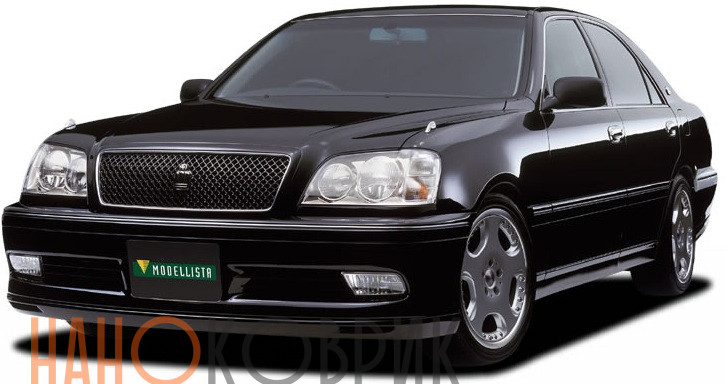 Автомобильные коврики ЭВА (EVA) для Toyota Crown XI правый руль седан (S170) 1999-2003 