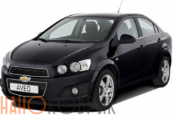 Автомобильные коврики ЭВА (EVA) для Chevrolet Aveo II седан (T300) 2011-2015 