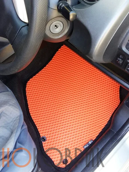 Автомобильные коврики ЭВА (EVA) для Honda Fit I правый руль (GD) 2001-2007 