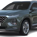 Автомобильные коврики ЭВА (EVA) для Hyundai Santa Fe IV (TM 7 мест) 2018- 