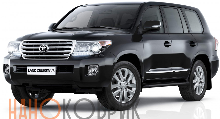 Автомобильные коврики ЭВА (EVA) для Toyota Land Cruiser XI рестайлинг (J200 7 мест) 2012-2015 