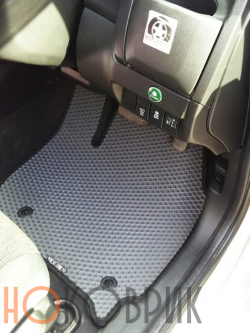 Автомобильные коврики ЭВА (EVA) для Honda Fit III правый руль (GP, GK)  2013- 