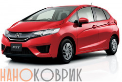 Автомобильные коврики ЭВА (EVA) для Honda Fit III правый руль (GP, GK)  2013- 