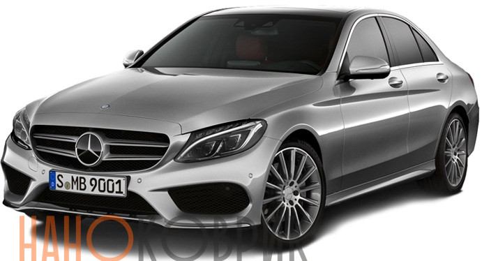Автомобильные коврики ЭВА (EVA) для Mercedes-Benz C IV (W205) (Седан 2WD) 2015- 