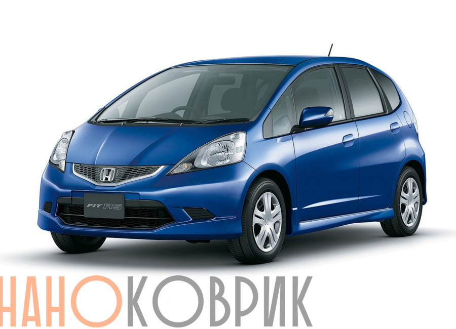 Автомобильные коврики ЭВА (EVA) для Honda Fit II правый руль (GE) 2007-2013 