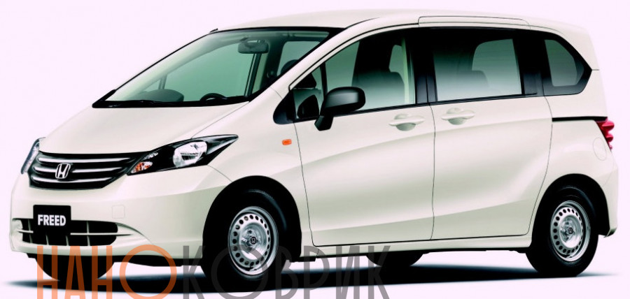 Автомобильные коврики ЭВА (EVA) для Honda Freed I правый руль (7 мест) (GB3, GB4) 2008-2016 