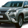 Автомобильные коврики ЭВА (EVA) для Lexus GX460 II рестайлинг (J150 7 мест) 2019- 