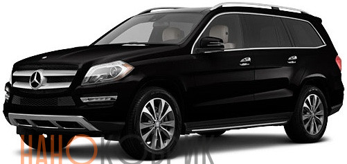 Автомобильные коврики ЭВА (EVA) для Mercedes-Benz GLS I (X166 7 мест) 2015- 