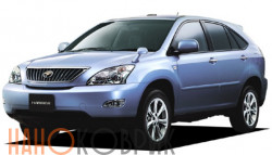 Автомобильные коврики ЭВА (EVA) для Toyota Harrier II правый руль (XU30) 2003-2013 